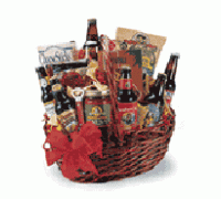 Cesta de Cervejas e Aperitivos